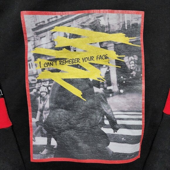 Arthur Merlin Gwapercival Hoodie I Can't Remember Your Face Medium Back Graphic - Picture 6 of 9